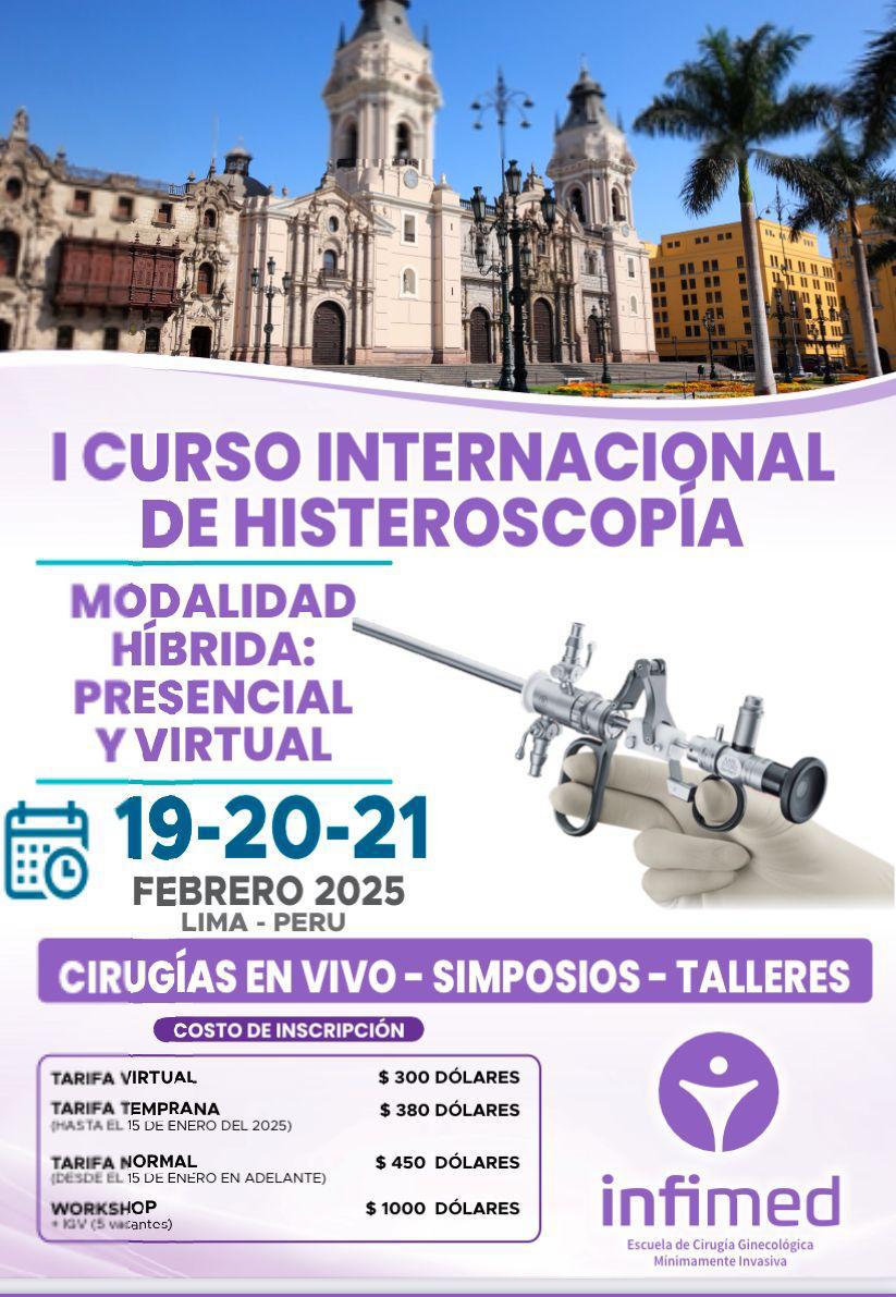 I CURSO INTERNACIONAL DE HISTEROSCOPíA